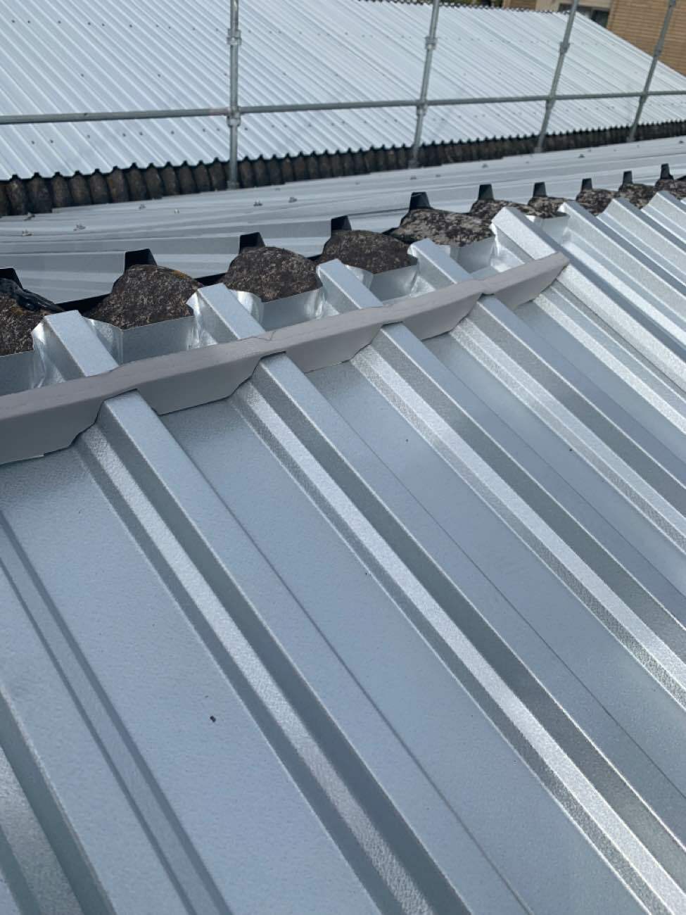 エプロン面戸の設置