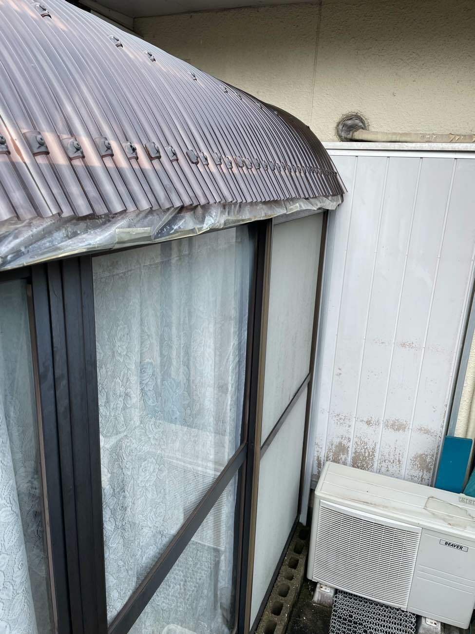 補修完了後の屋根の様子