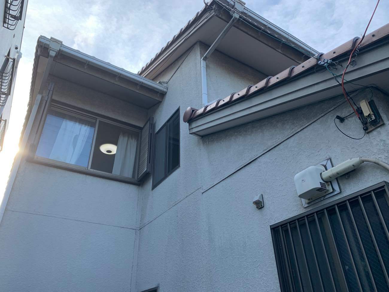 現場調査を実施した名古屋市南区の住宅