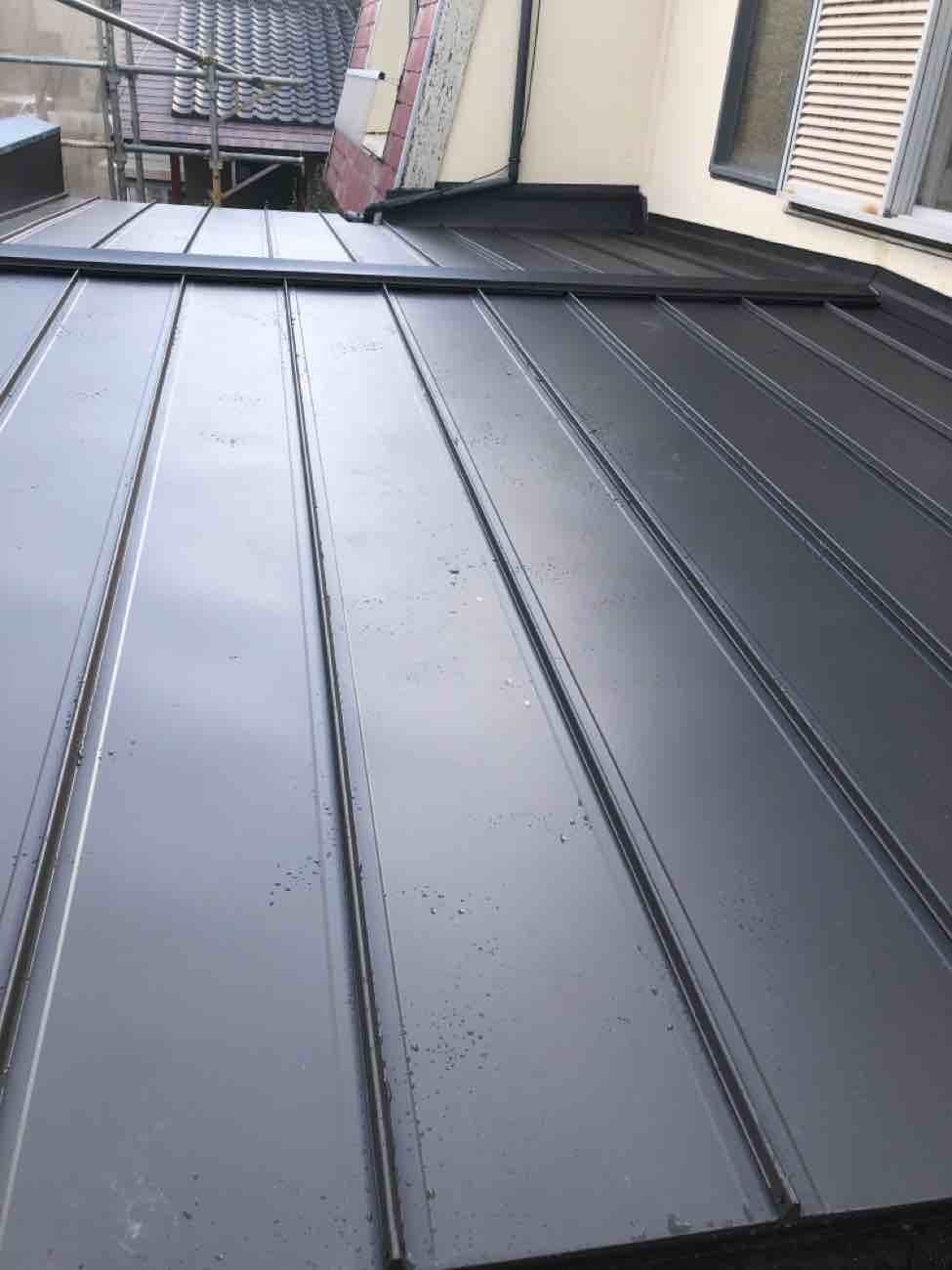 施行後の屋根の様子