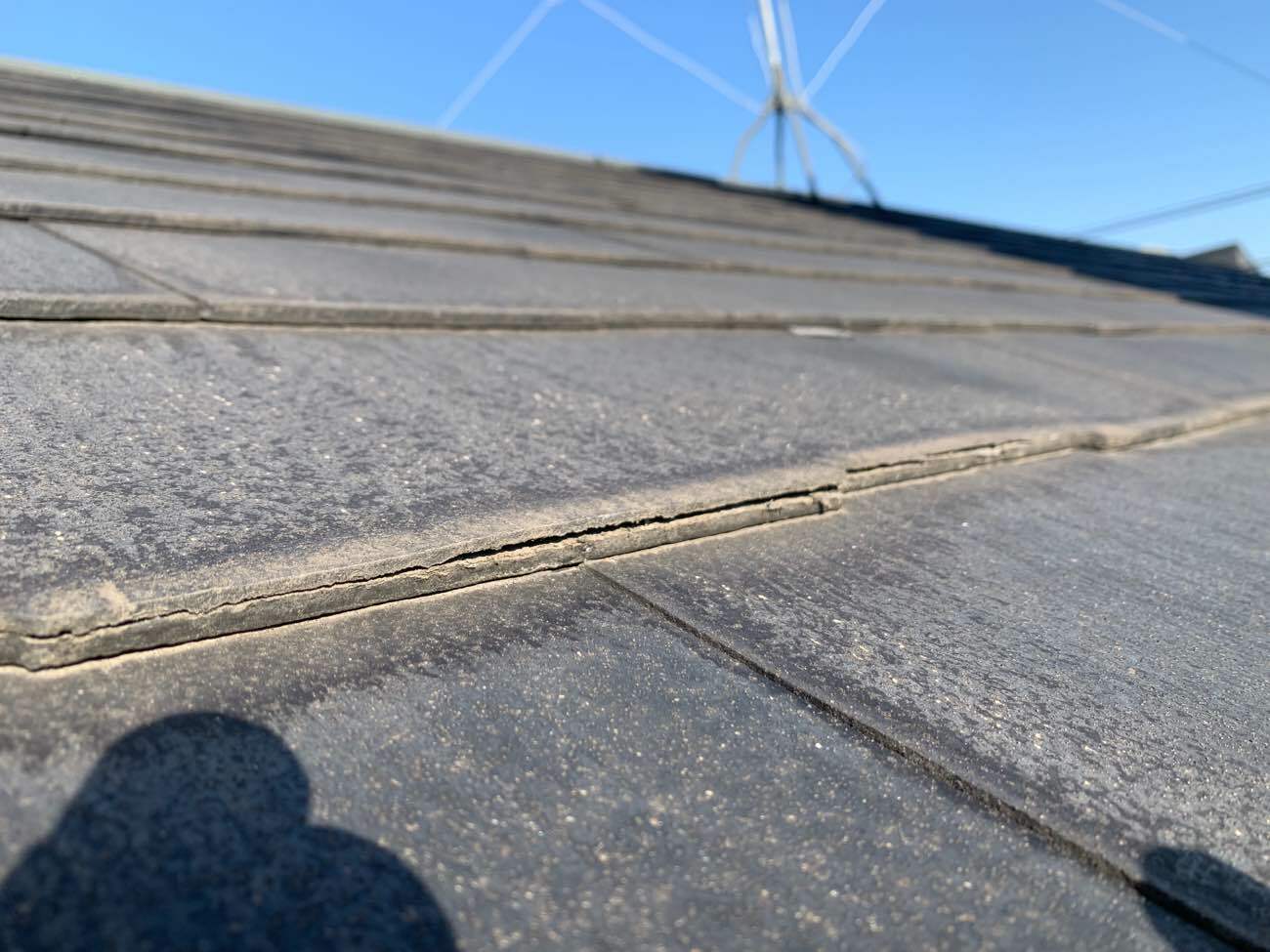 パミール先端の小口の層間で剥離