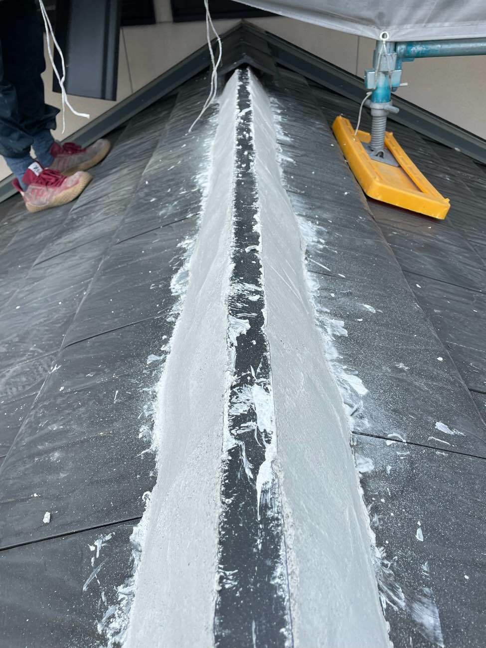 南蛮漆喰の仕上げ