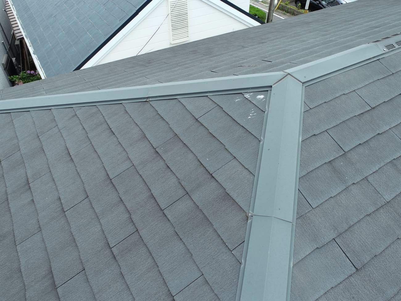 名古屋市天白区のノンアスベストのスレート屋根