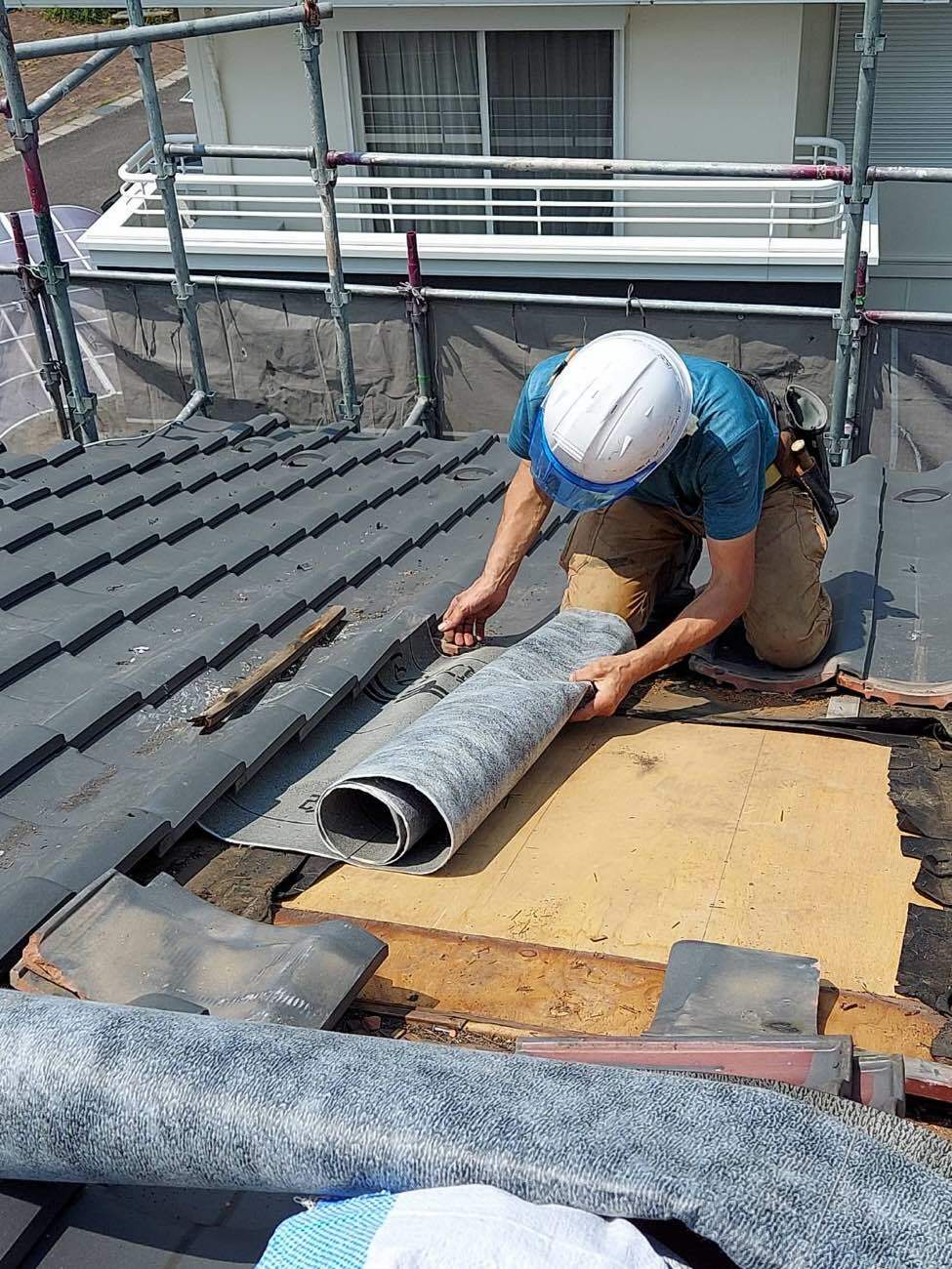 改質アスファルトルーフィング