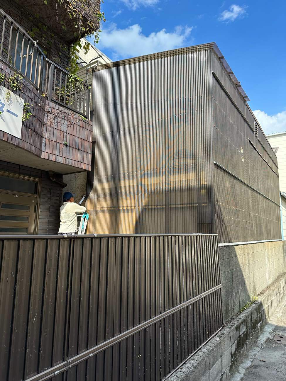 波板張り替え後