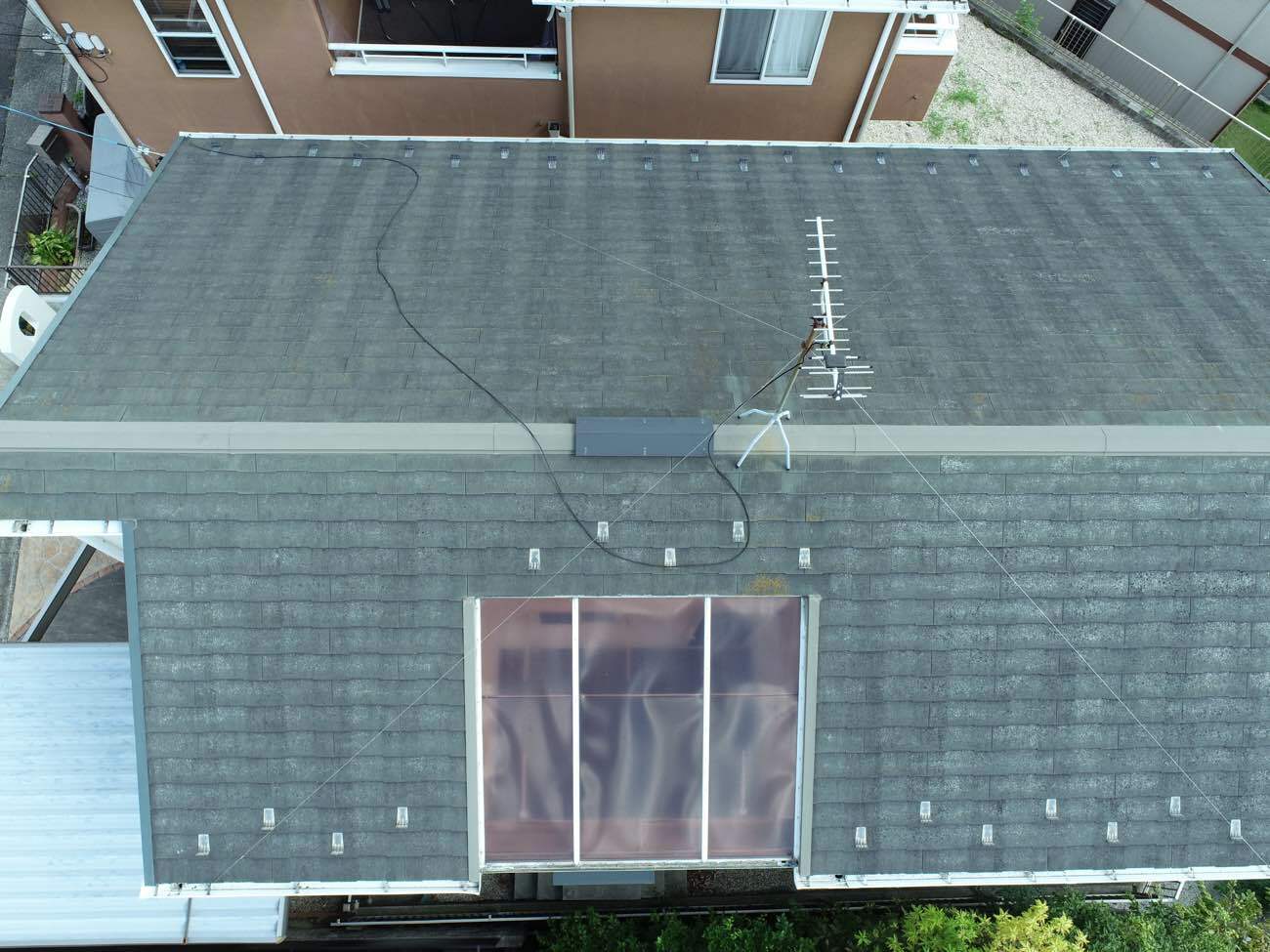 ドローンカメラによる調査