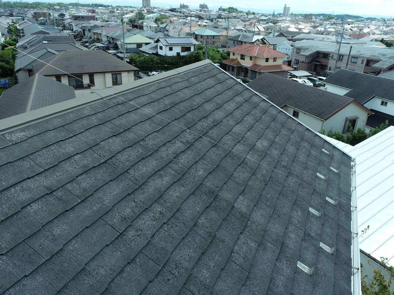 屋根カバー工事前