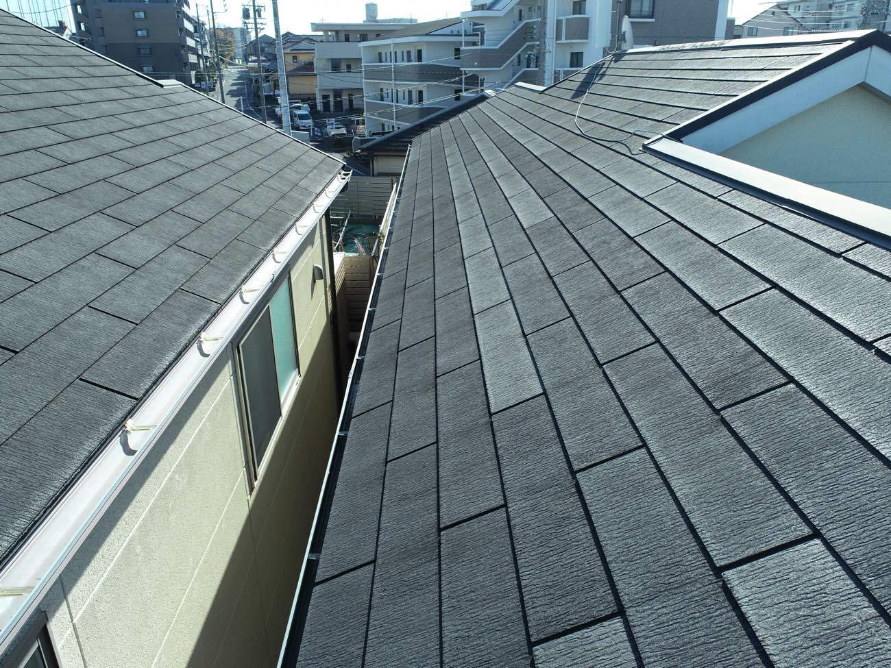 カラーベスト屋根の調査