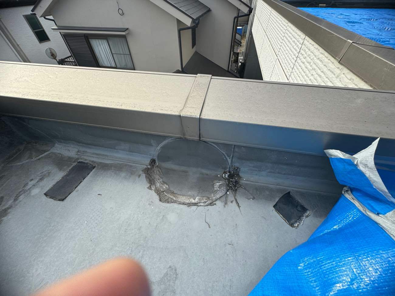 補修をしている形跡