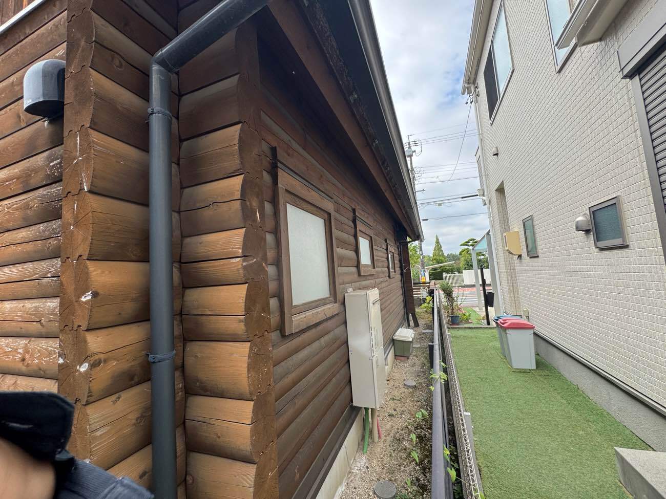 竪樋や軒樋の劣化状況