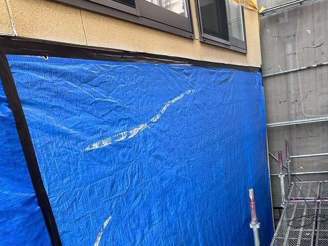 名古屋市南区の雨漏り修理で行ったサイディング外壁の張り替えとリシン吹き付け