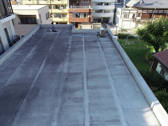 3階の屋根の全景