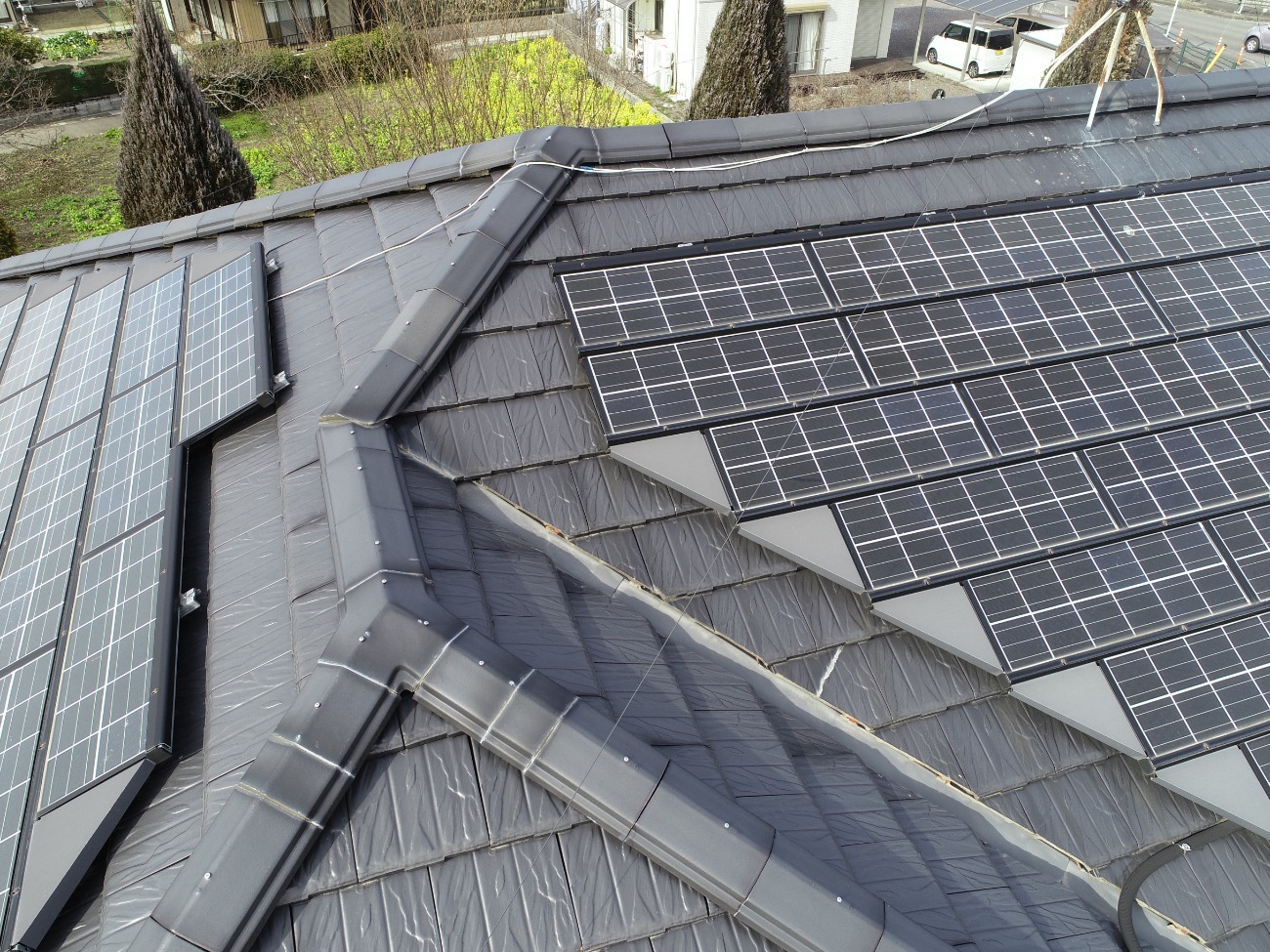 定期点検をした時の屋根の状況