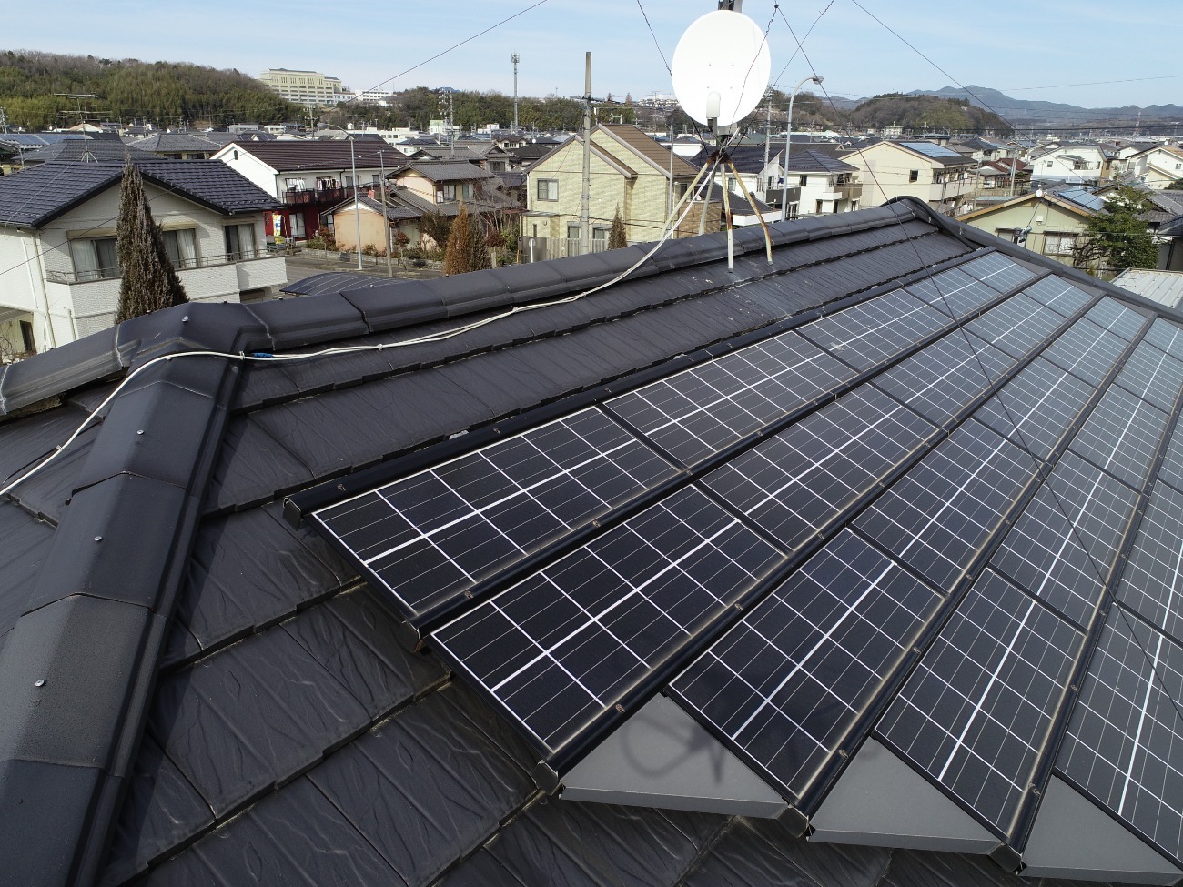 定期点検時の屋根の様子