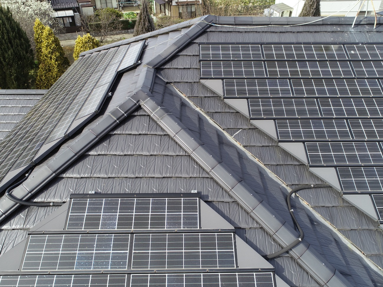 定期点検をした時の屋根の状況