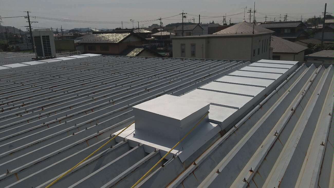 カバー工法による雨漏り修理の完成