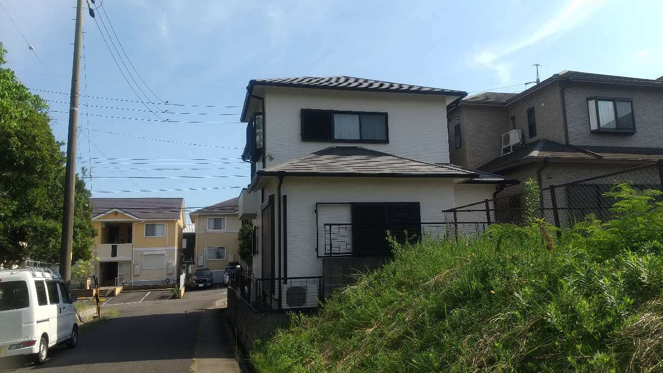 外壁塗装を行う名古屋市緑区の住宅