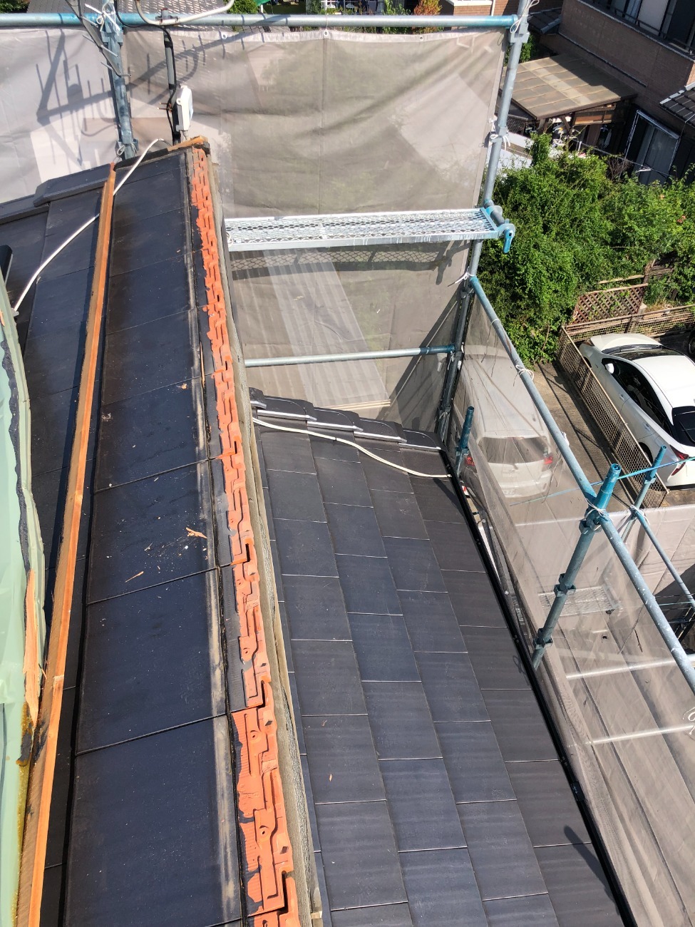 抜き板の取り外し