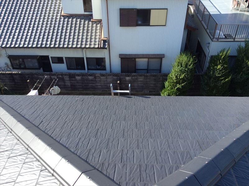 名古屋市南区｜屋根の点検依頼がありました（平板瓦）