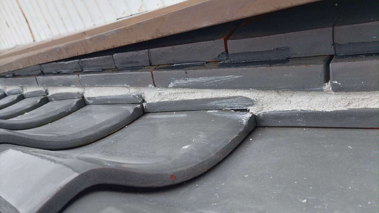 漆喰詰め直し工事の完成