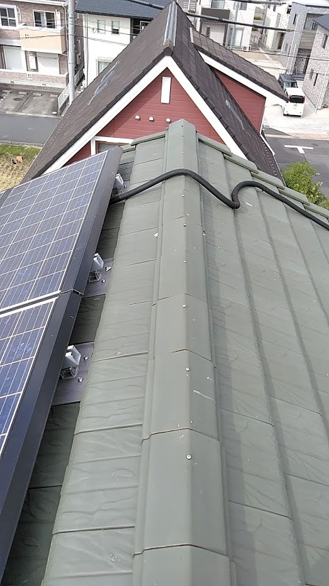太陽光パネルがある屋根