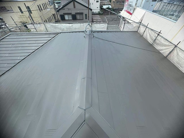 名古屋市緑区　施工を完了した屋根