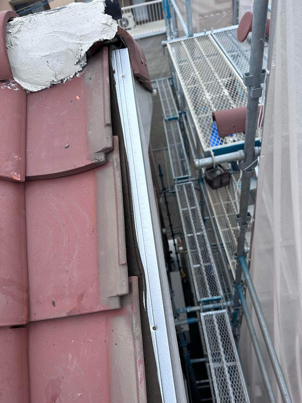 名古屋市　ケラバ部分の補修