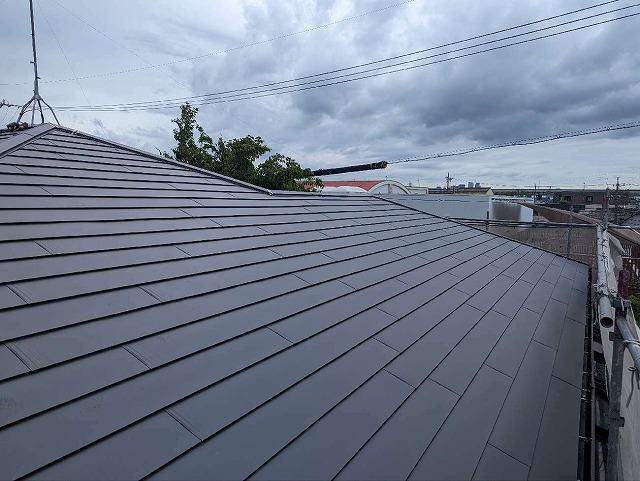 名古屋市緑区　屋根をカバー工法で改修