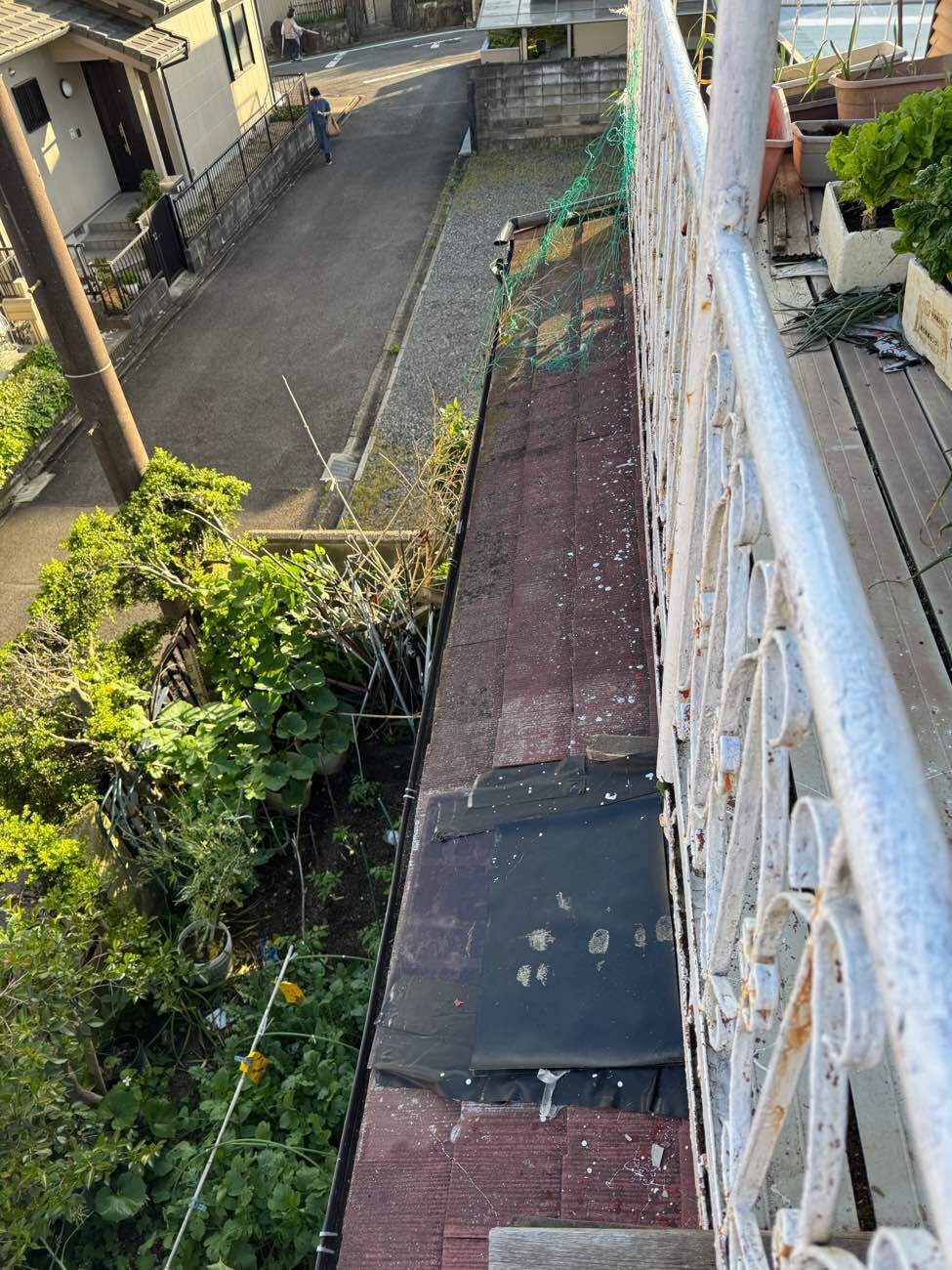 日進市　下屋根の状況