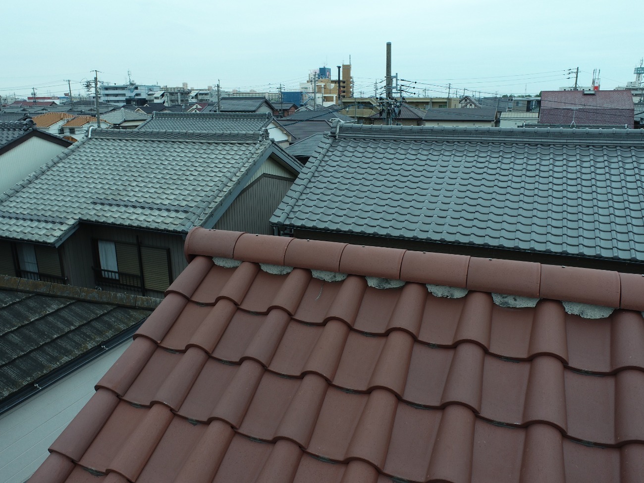 名古屋市　屋根の現状