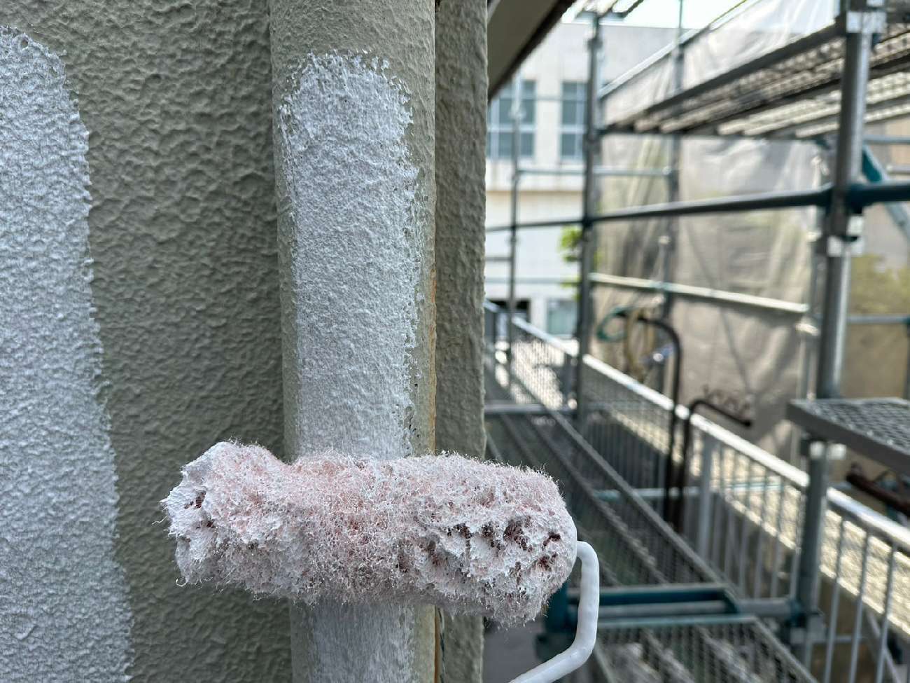 雨樋の塗装