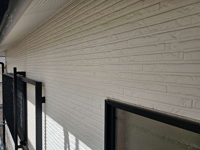 外壁塗装工事を行う前の外壁サイディングの様子