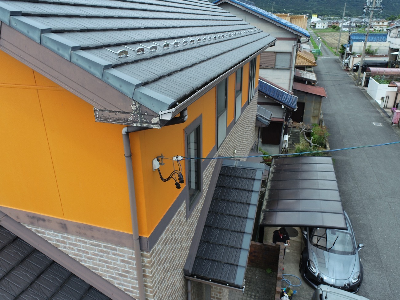 日進市　建物全景(施工前)