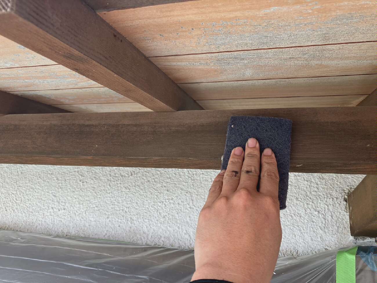 ケレンによる下地処理