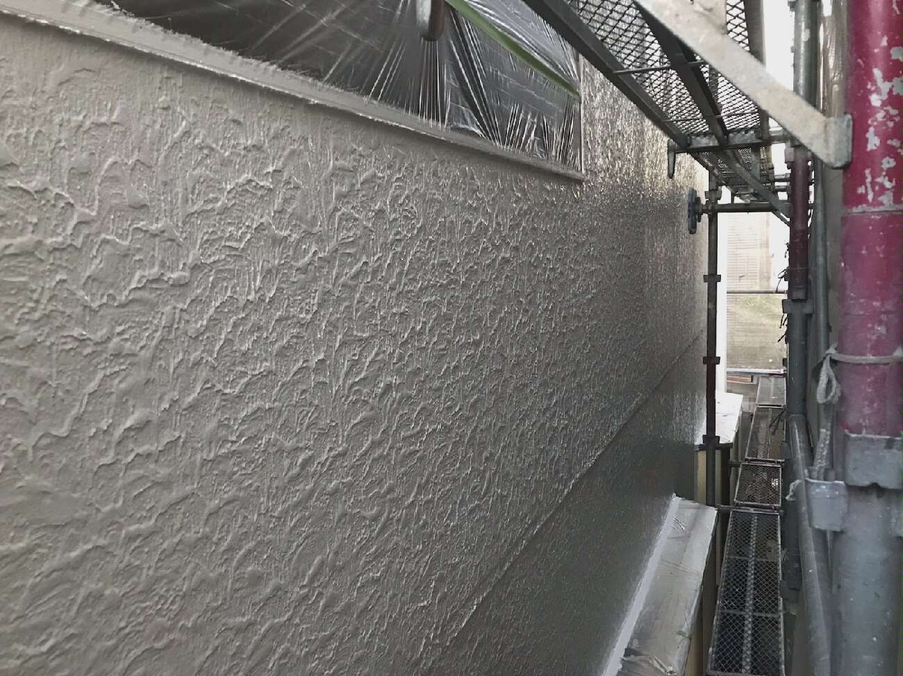 外壁塗装工事の完了